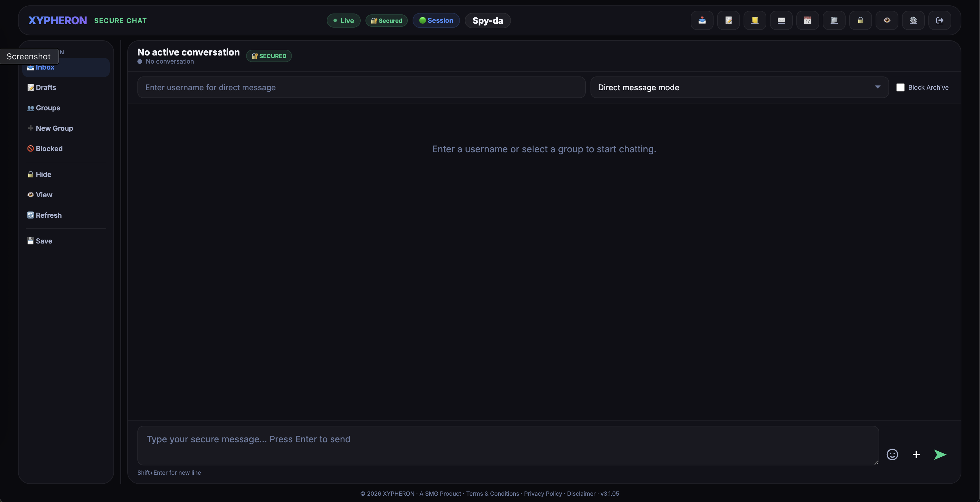 XypherOn.Chat project preview